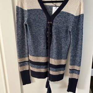 Tory Burch V-neck Top with tassels